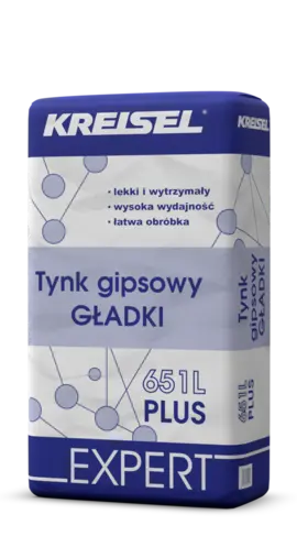 TYNK GIPSOWY GŁADKI 651L PLUS